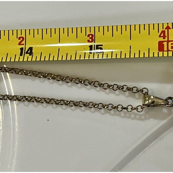 Vtg Pink Druzy Agate Pendant Gold Tone Trim 31in ~ 35in Boho Hippie Gypsy - Picture 6 of 8